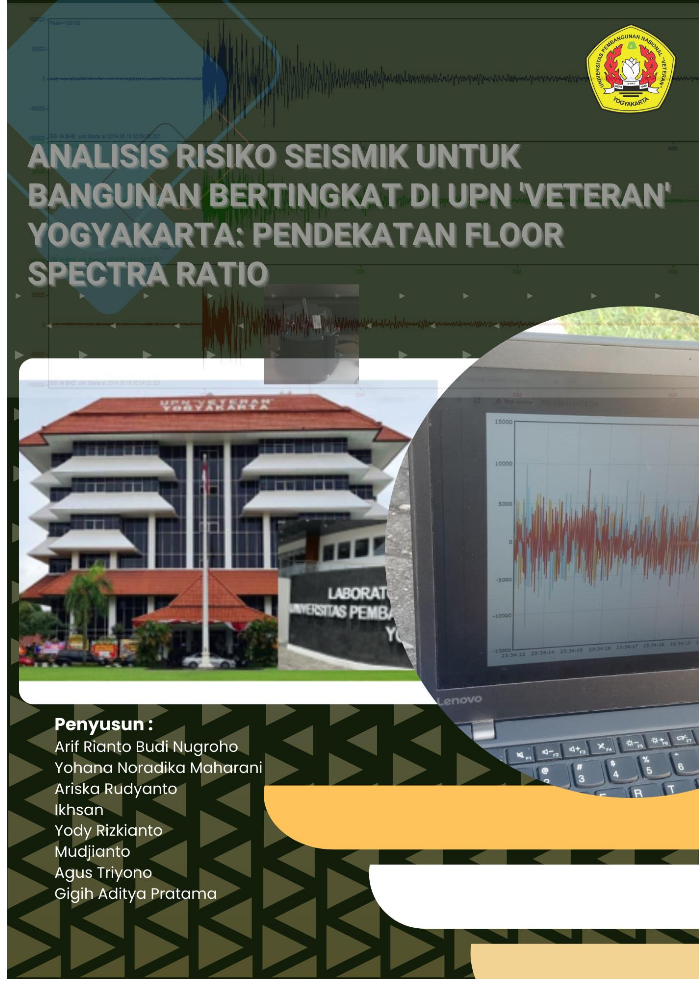 Cover Buku Analisis Risiko Seismik untuk Bangunan Bertingkat: Pendekatan FLOOR SPECTRA RATIO